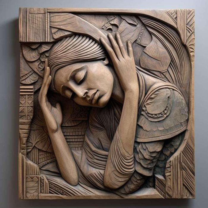 نموذج ثلاثي الأبعاد لآلة CNC 3D Art 